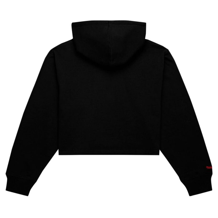 NBA Chicago Bulls Hardwood Classics Cropped Pullover Hoodie