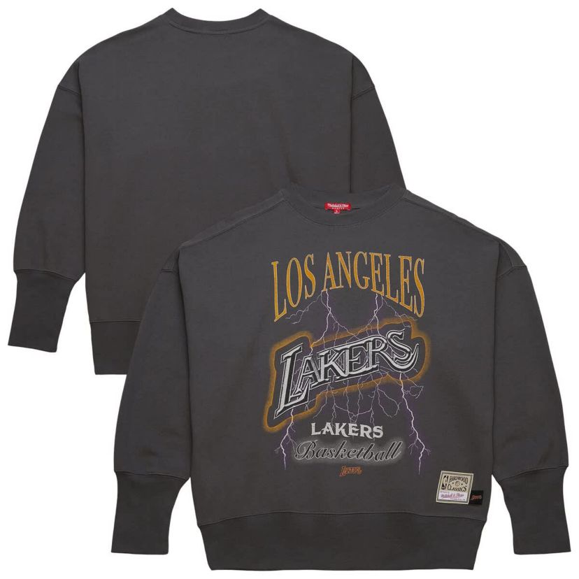 NBA Los Angeles Lakers Hardwood Classics Lightweight Pullover Sweatshirt