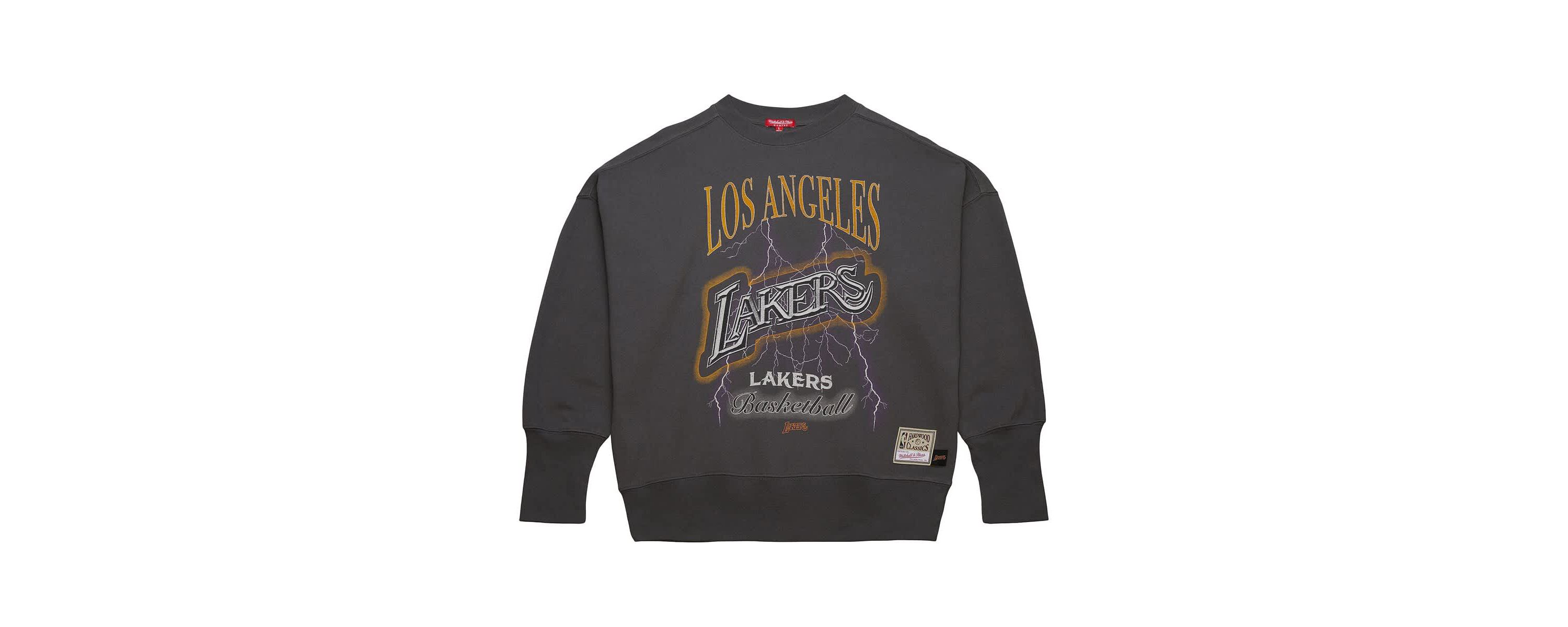 NBA Los Angeles Lakers Hardwood Classics Lightweight Pullover Sweatshirt