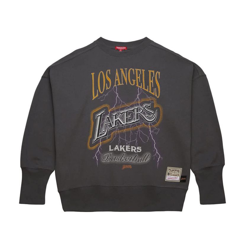 NBA Los Angeles Lakers Hardwood Classics Lightweight Pullover Sweatshirt