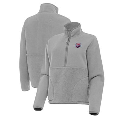 Antigua Olympics USA Swimming Figure Half-Zip Pullover Jacket