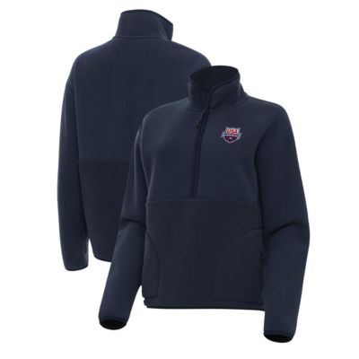 Antigua Olympics USA Swimming Figure Half-Zip Pullover Jacket