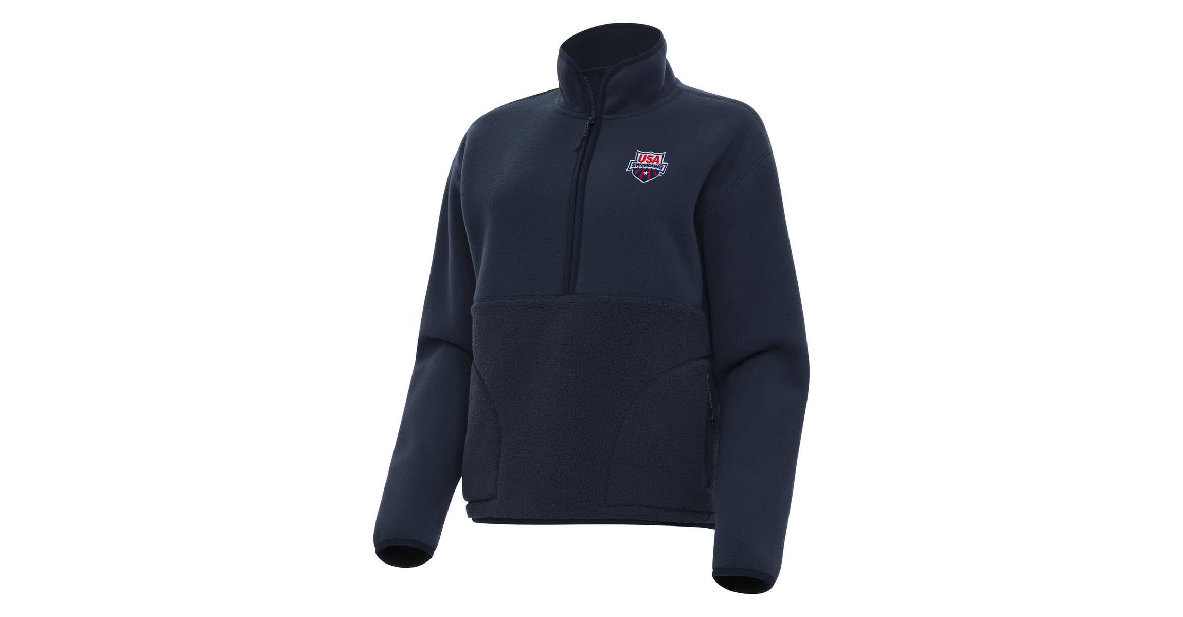 Olympics USA Swimming Figure Half-Zip Pullover Jacket