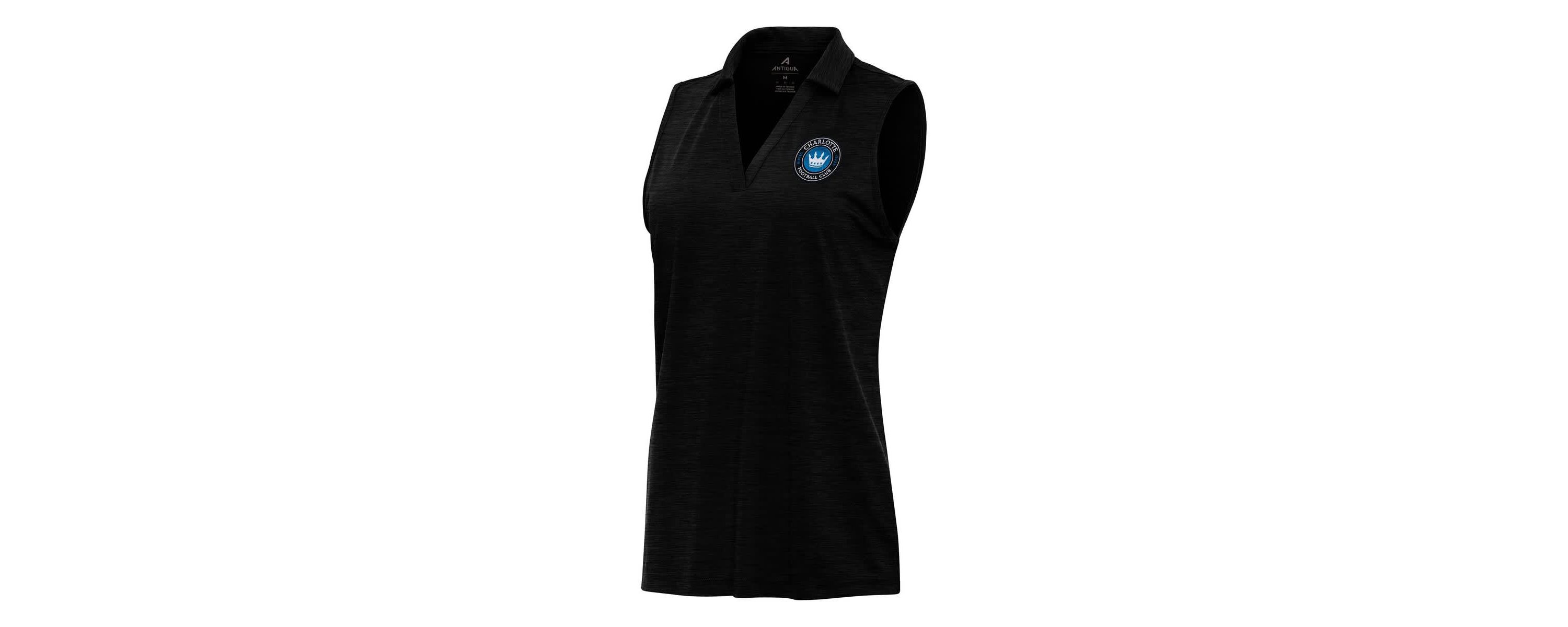 MLS Charlotte FC Layout Sleeveless Polo