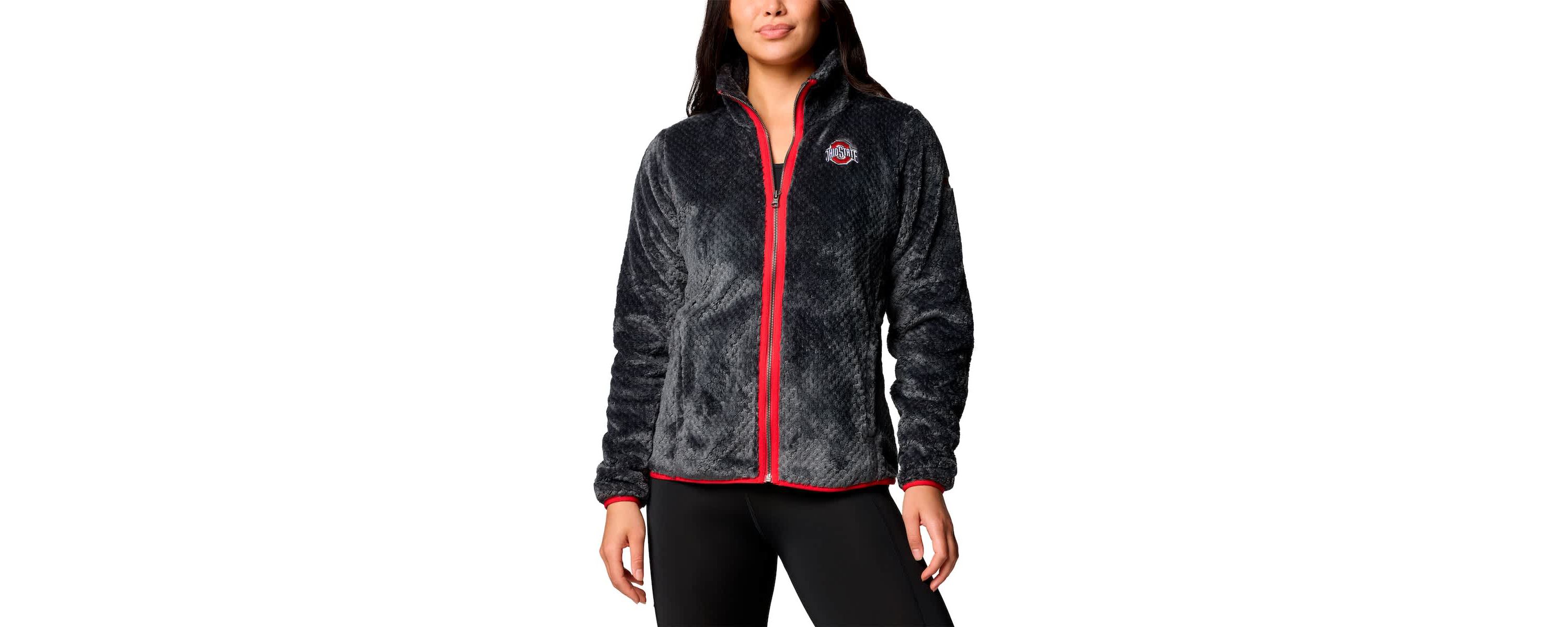 NCAA Ohio State Buckeyes Fireside II Sherpa Full-Zip Jacket