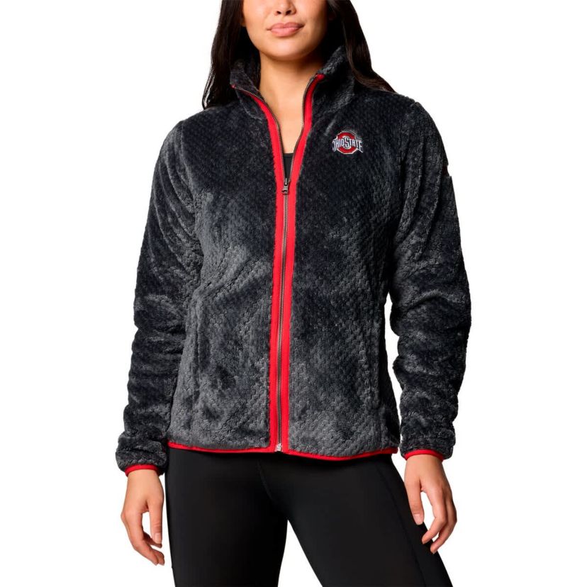 NCAA Ohio State Buckeyes Fireside II Sherpa Full-Zip Jacket