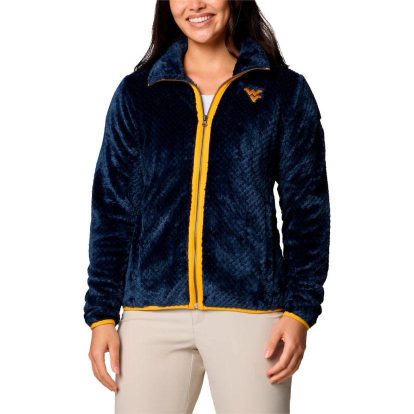 NCAA West Virginia Mountaineers Fireside II Sherpa Full-Zip Jacket