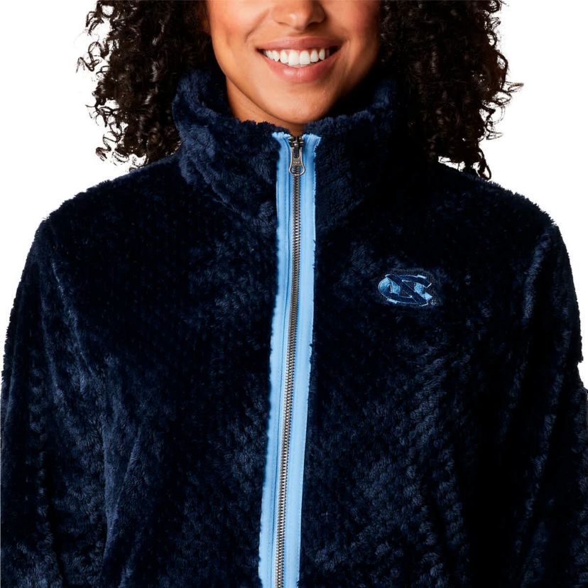 NCAA North Carolina Tar Heels Fireside II Sherpa Full-Zip Jacket