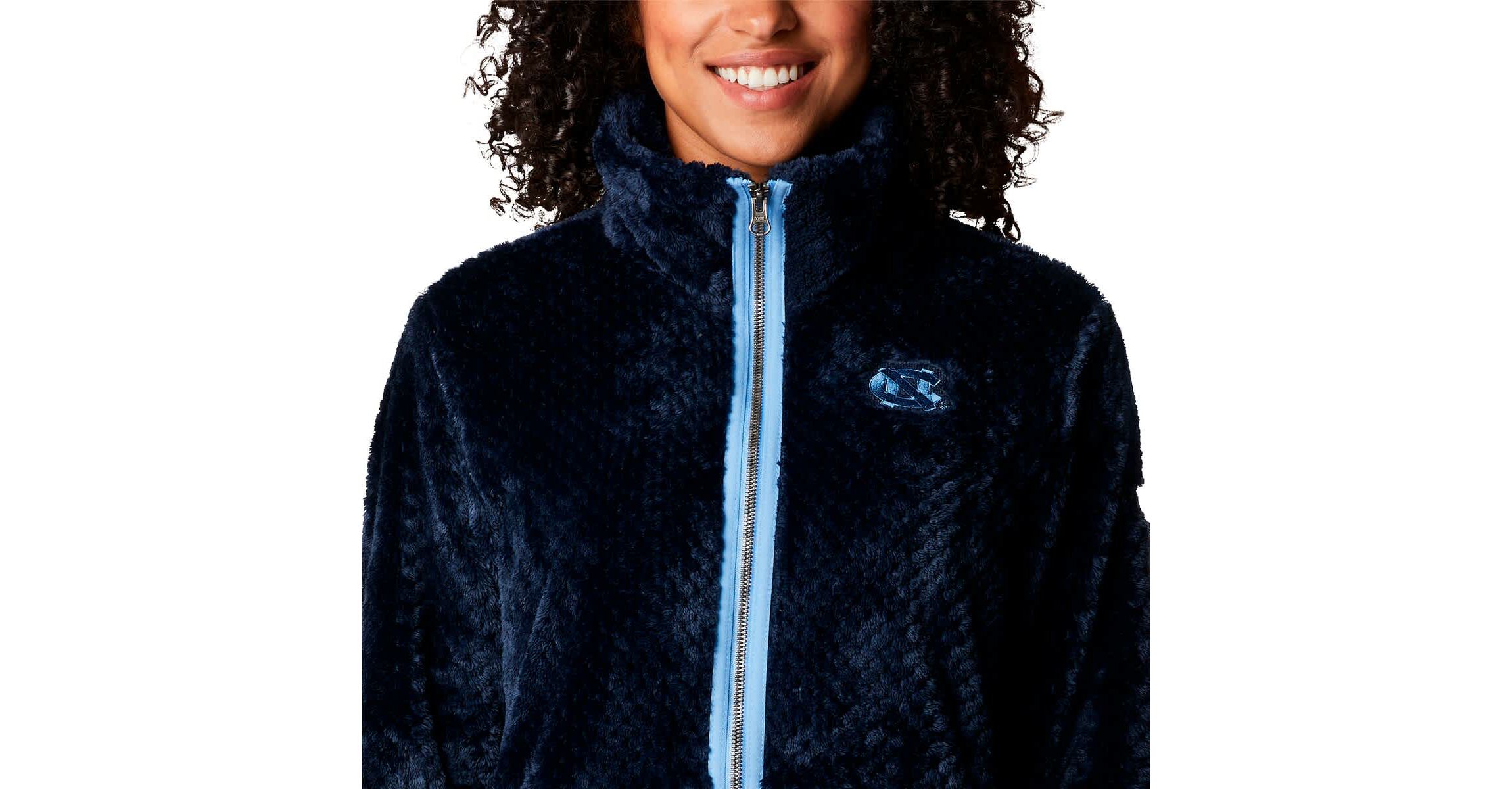NCAA North Carolina Tar Heels Fireside II Sherpa Full-Zip Jacket