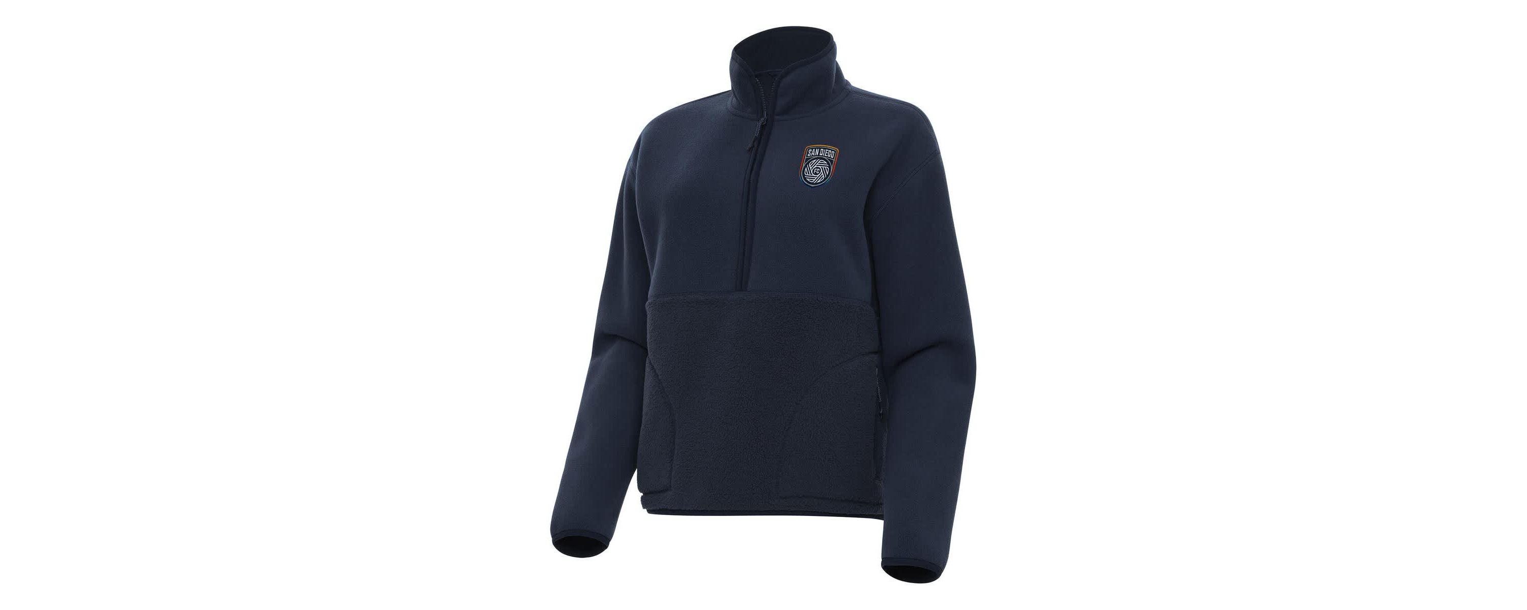 MLS San Diego FC Figure Half-Zip Sweatshirt