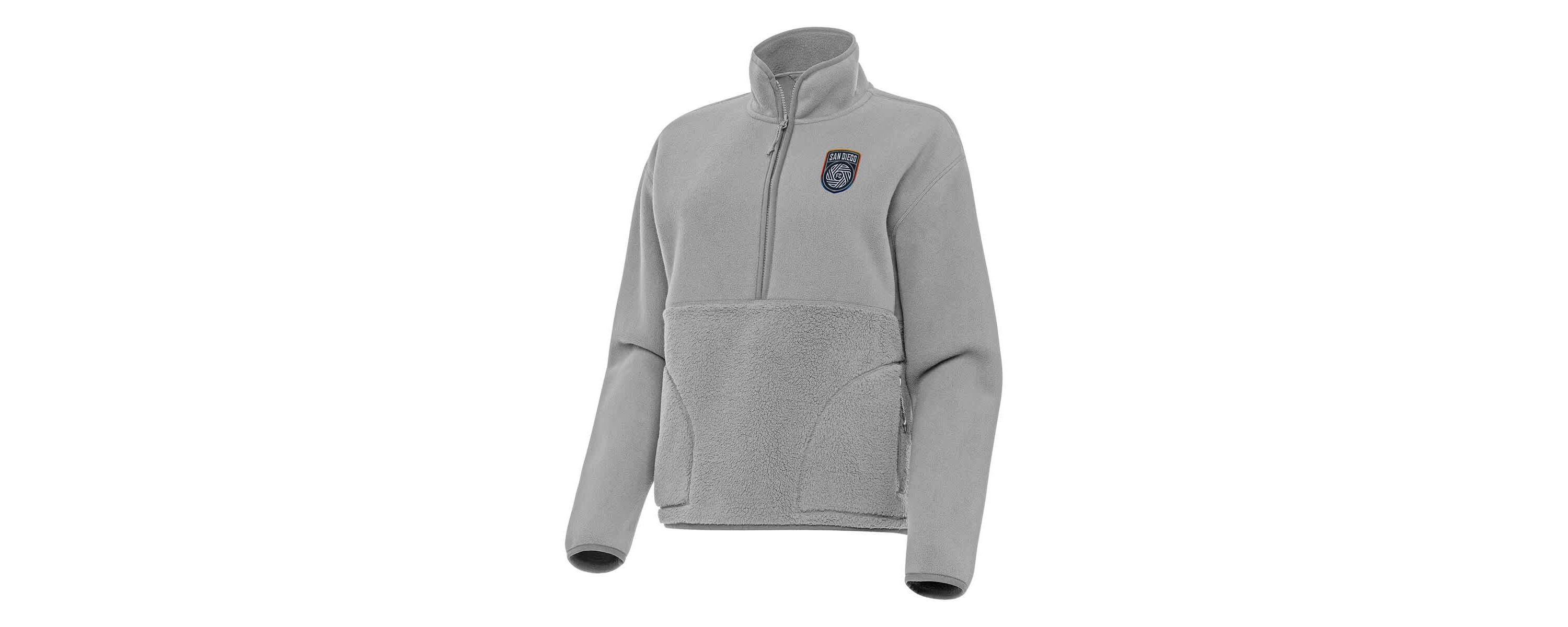 MLS San Diego FC Figure Half-Zip Sweatshirt