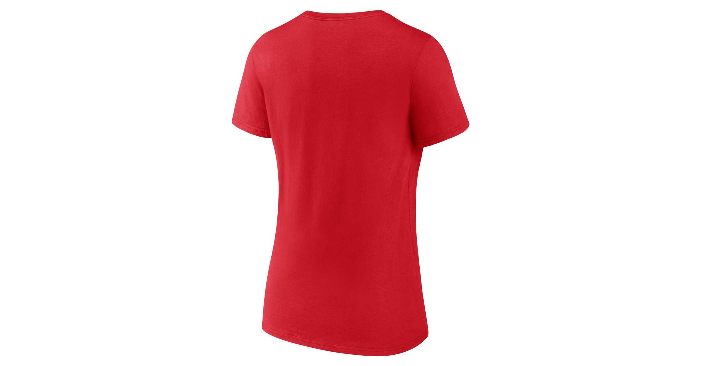 Olympics Fanatics Team USA Wordmark V-Neck T-Shirt