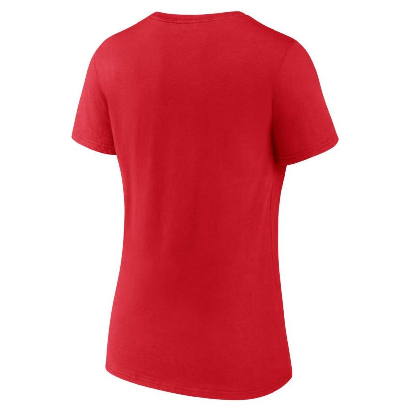 Olympics Fanatics Team USA Wordmark V-Neck T-Shirt