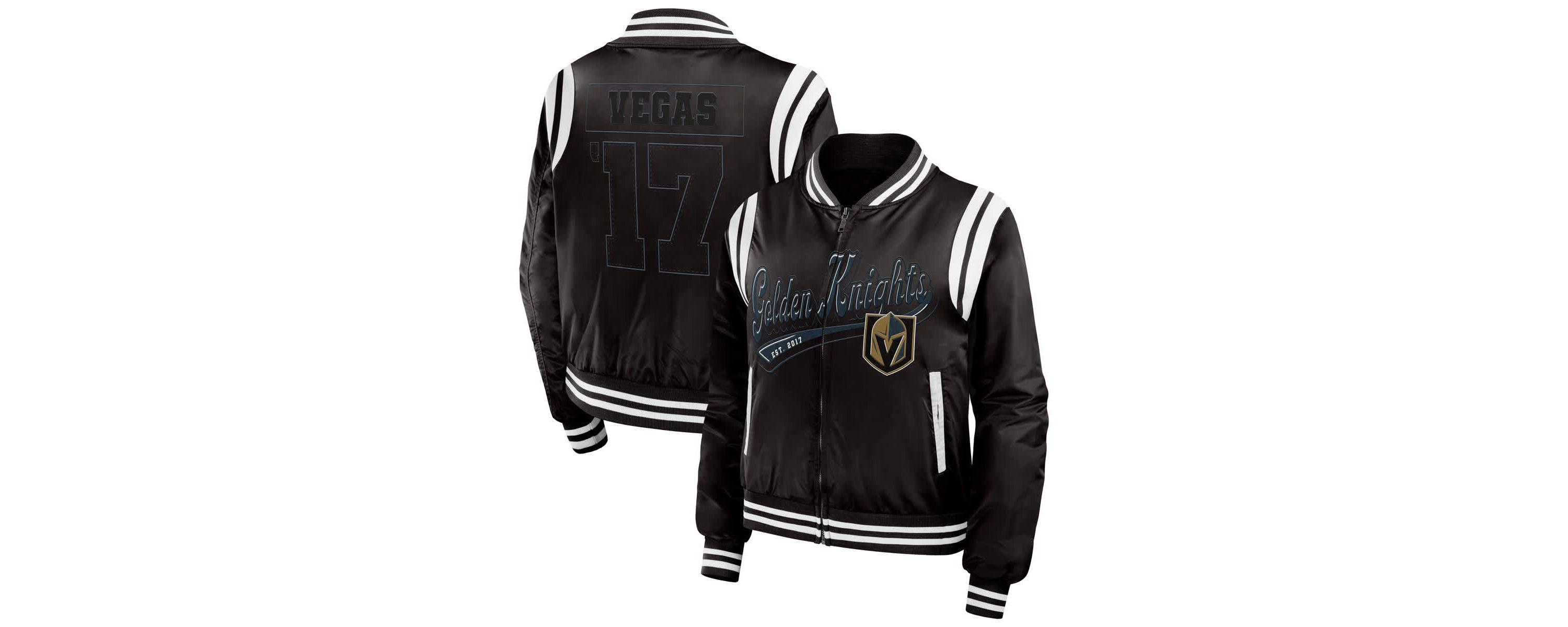 NHL Vegas Golden Knights Baller Full-Zip Bomber Jacket