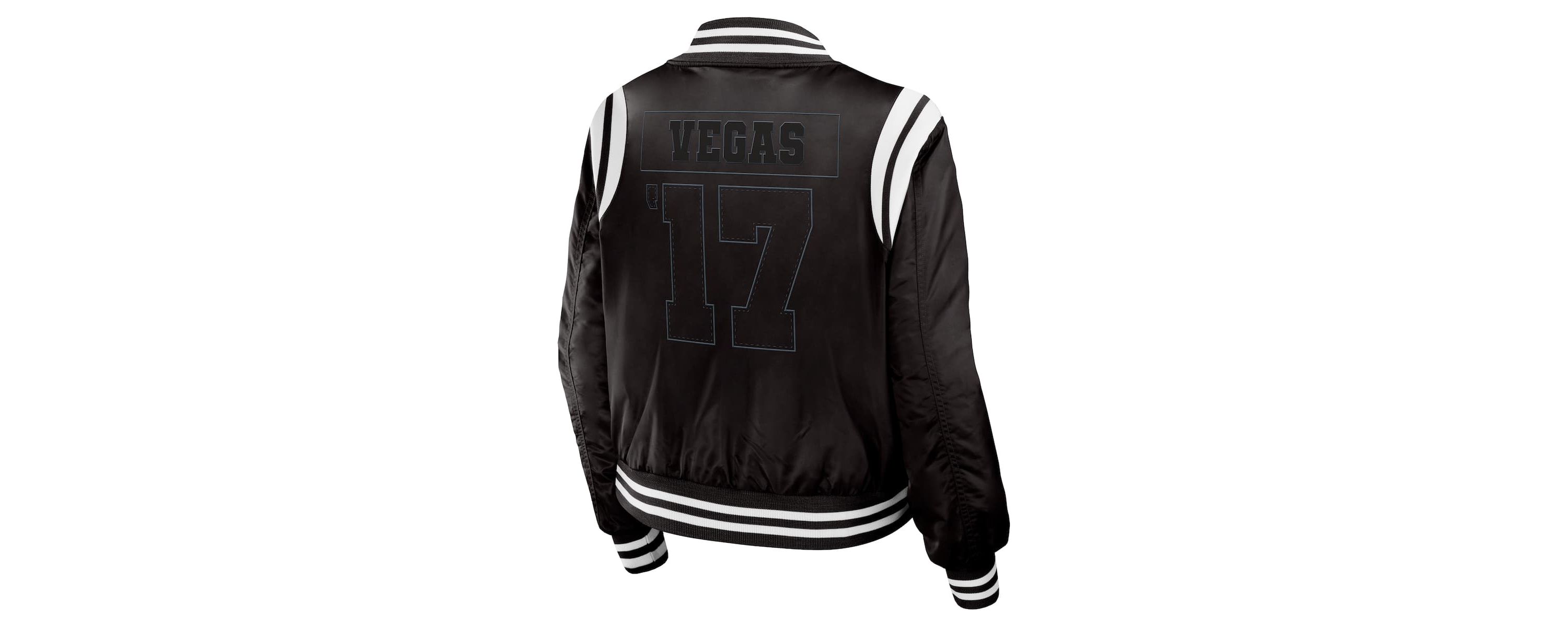 NHL Vegas Golden Knights Baller Full-Zip Bomber Jacket