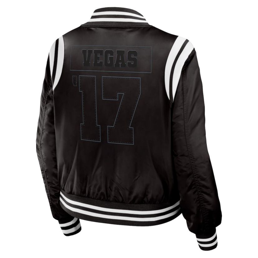 NHL Vegas Golden Knights Baller Full-Zip Bomber Jacket