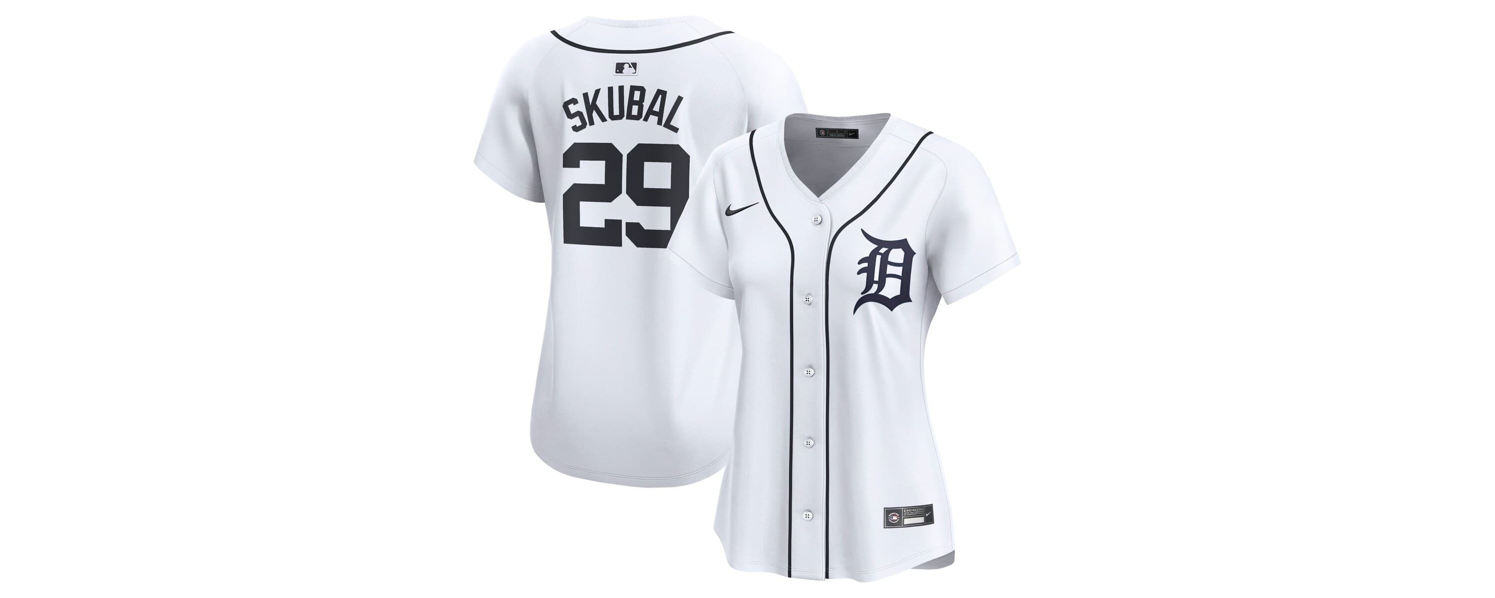 MLB Nike Tarik Skubal Detroit Tigers Limited Player Jersey