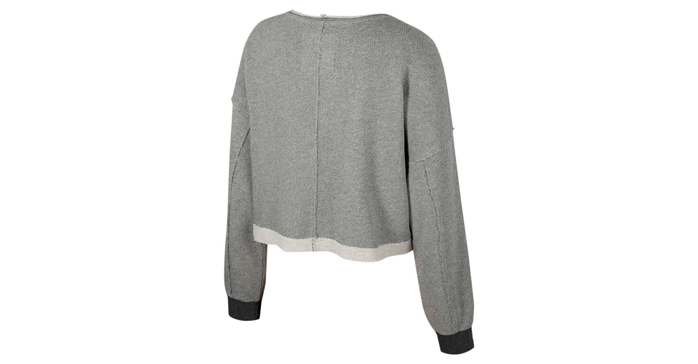 NCAA Ohio State Buckeyes Magnum Scoop Neck Cropped Pullover Sweatshirt