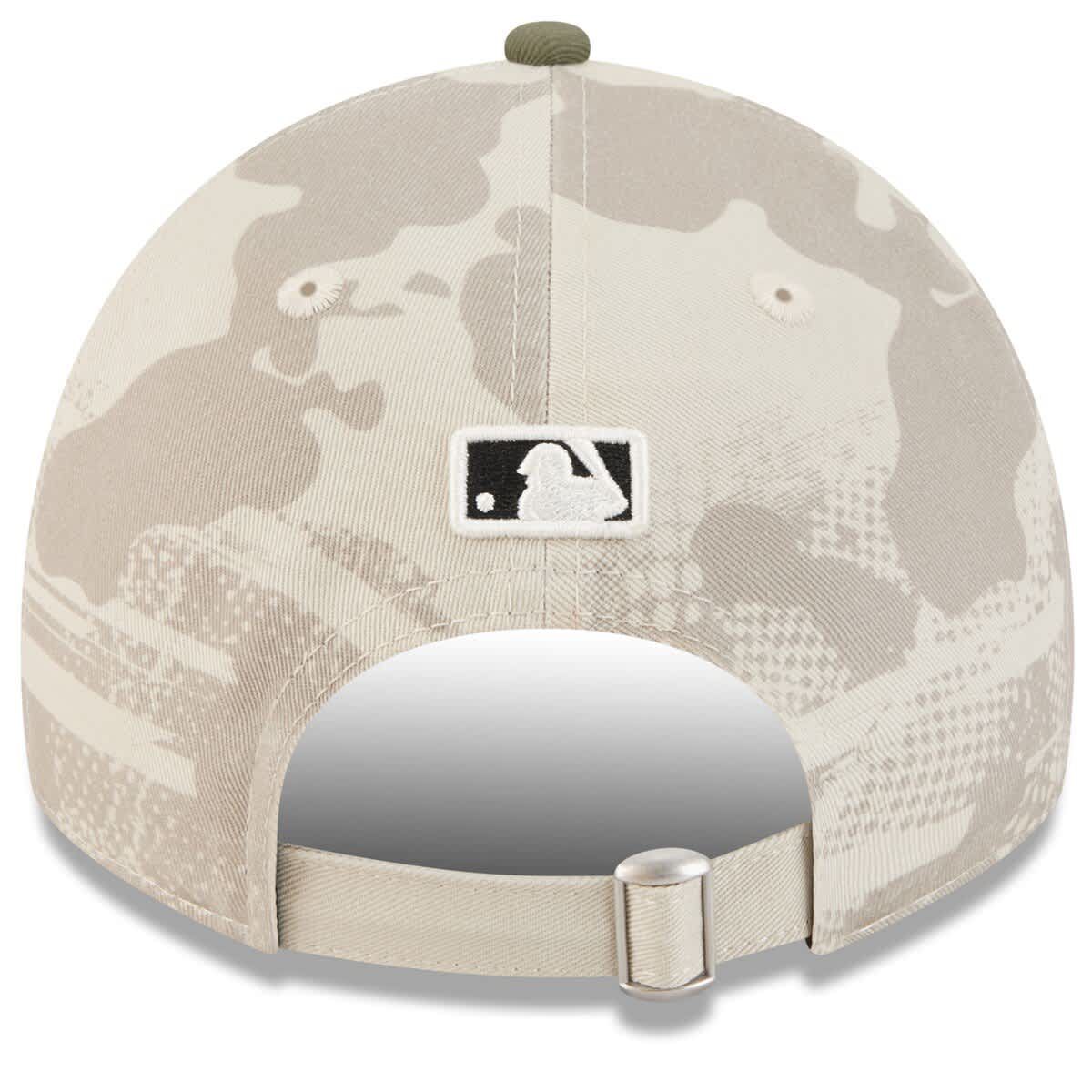 Boston Red Sox MLB Light Beige/Olive Boston Sox 2025 Armed Forces Day 9TWENTY Adjustable Hat