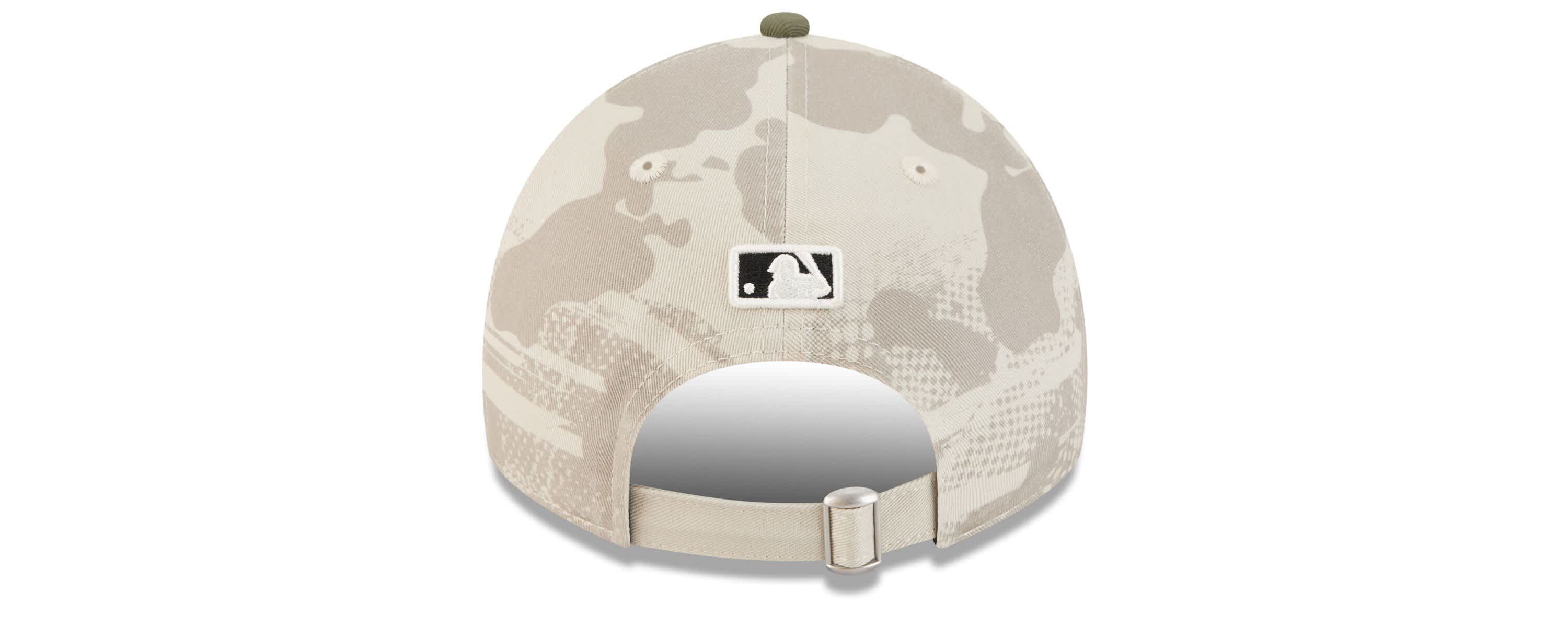 Boston Red Sox MLB Light Beige/Olive Boston Sox 2025 Armed Forces Day 9TWENTY Adjustable Hat
