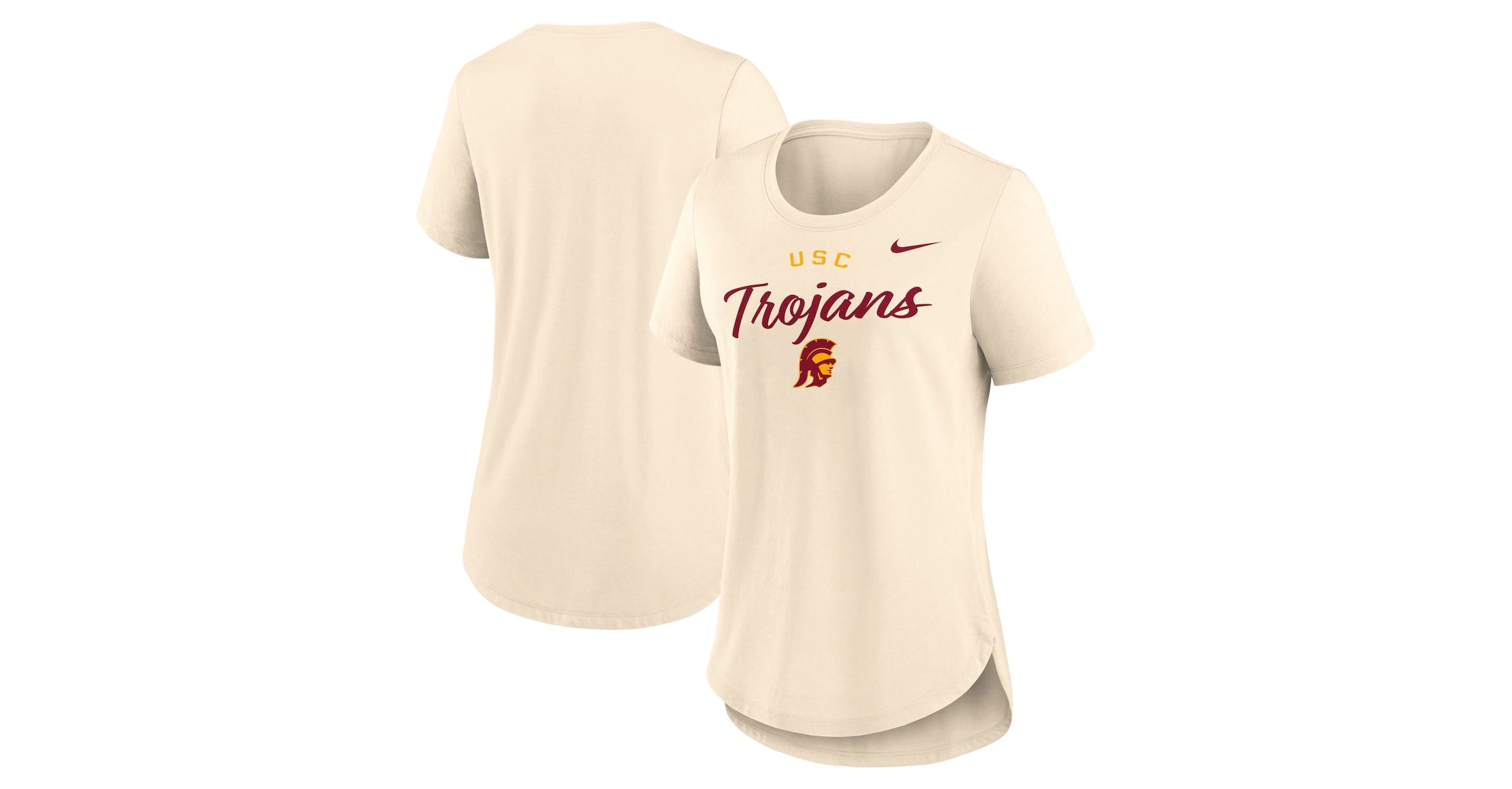 NCAA Nike USC Trojans Script Logo Tri-Blend T-Shirt