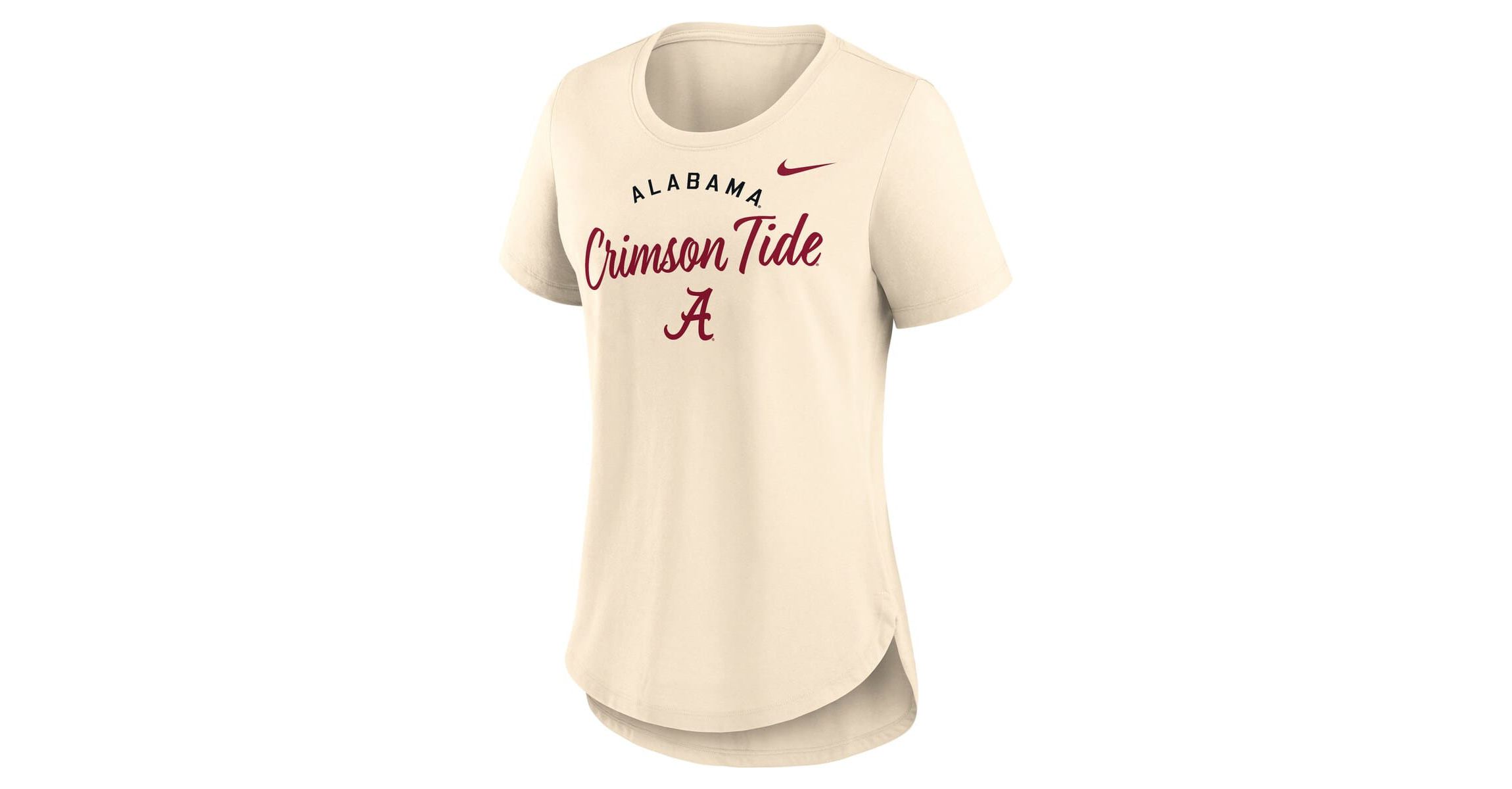 Alabama Crimson Tide NCAA Nike Alabama Tide Script Logo Tri-Blend T-Shirt