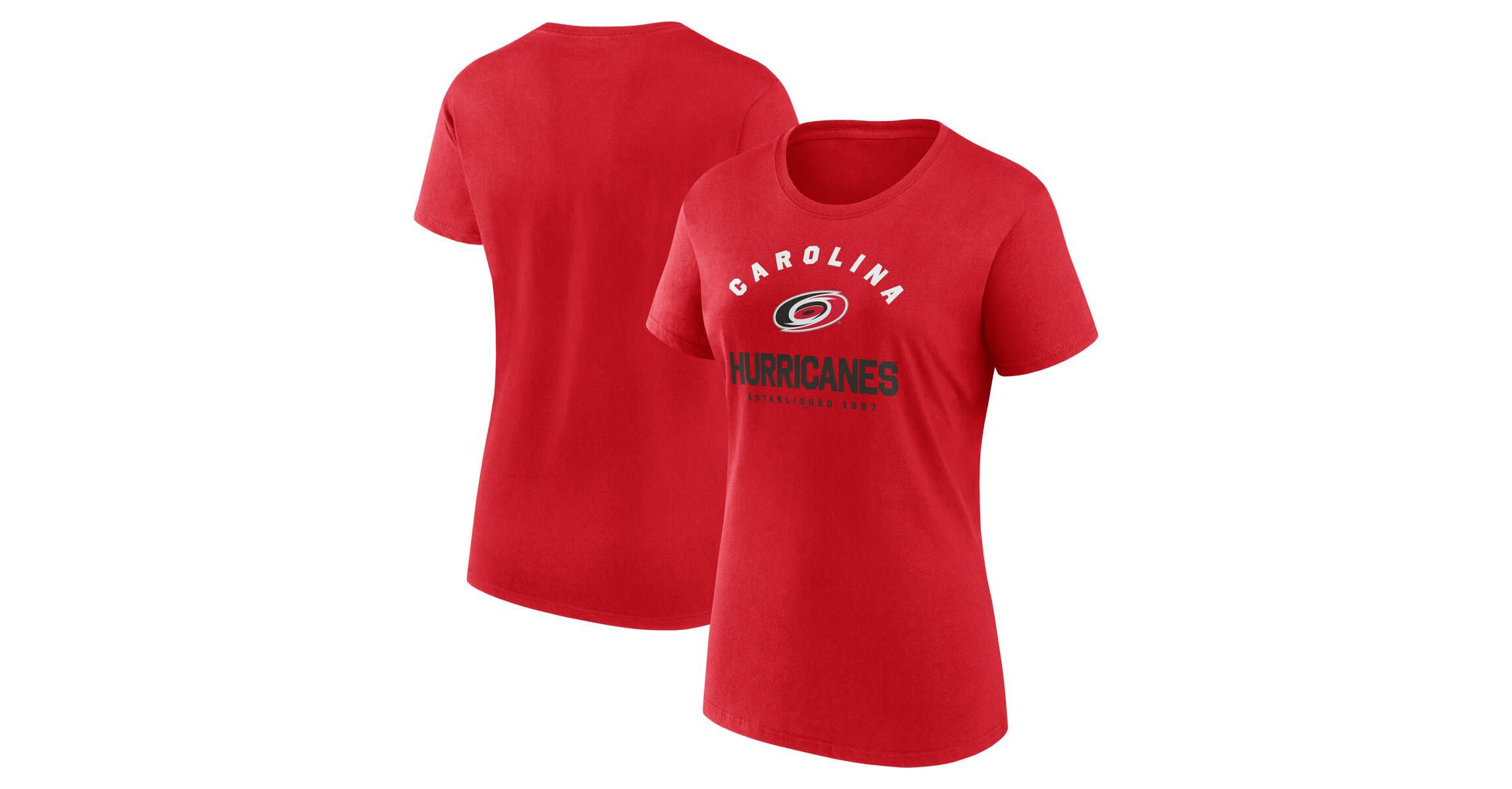 NHL Logo Athletic Carolina Hurricanes Unrivaled T-Shirt