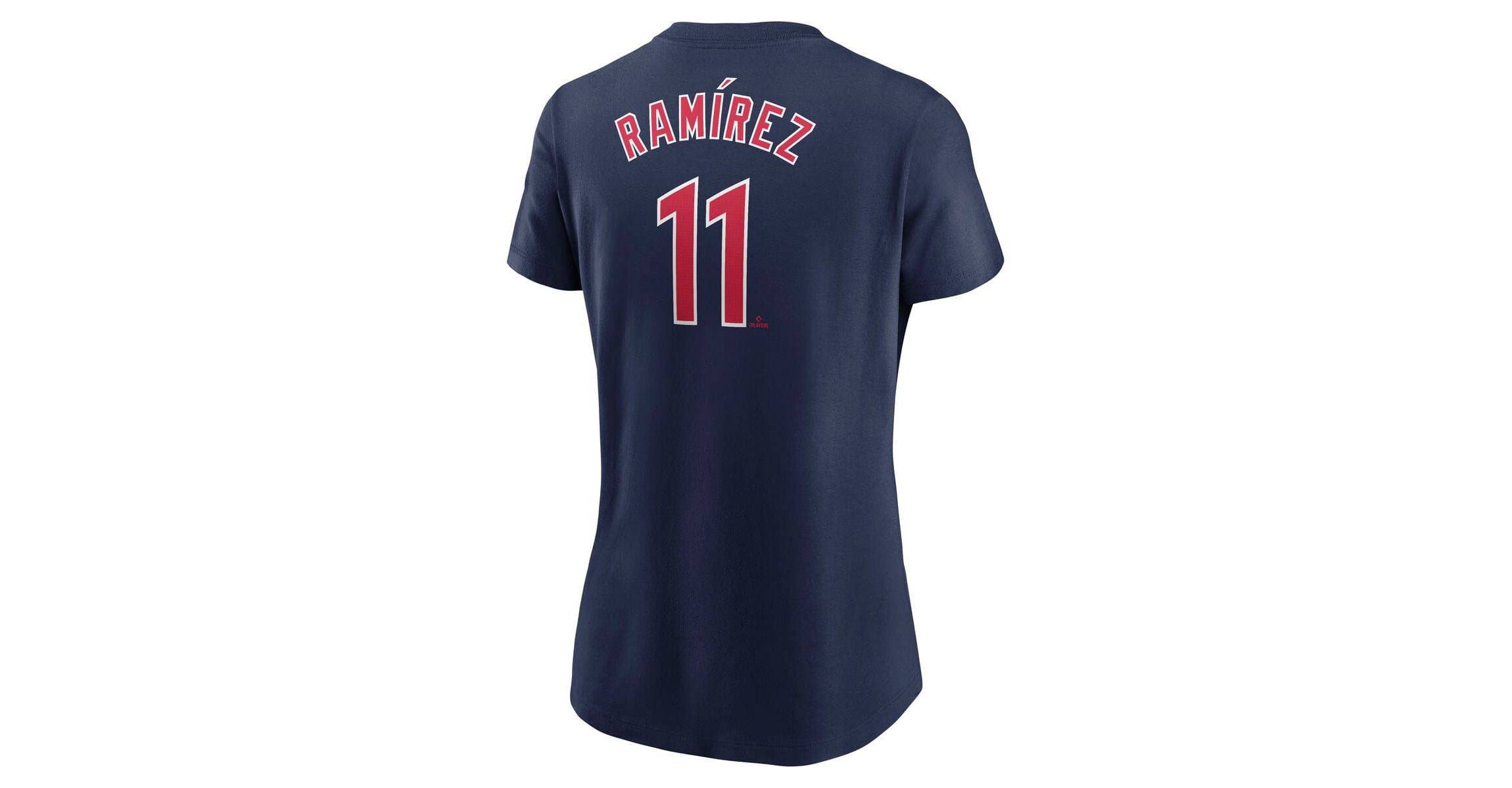 MLB Nike Jose Ramirez Cleveland Guardians Fuse Name & Number T-Shirt