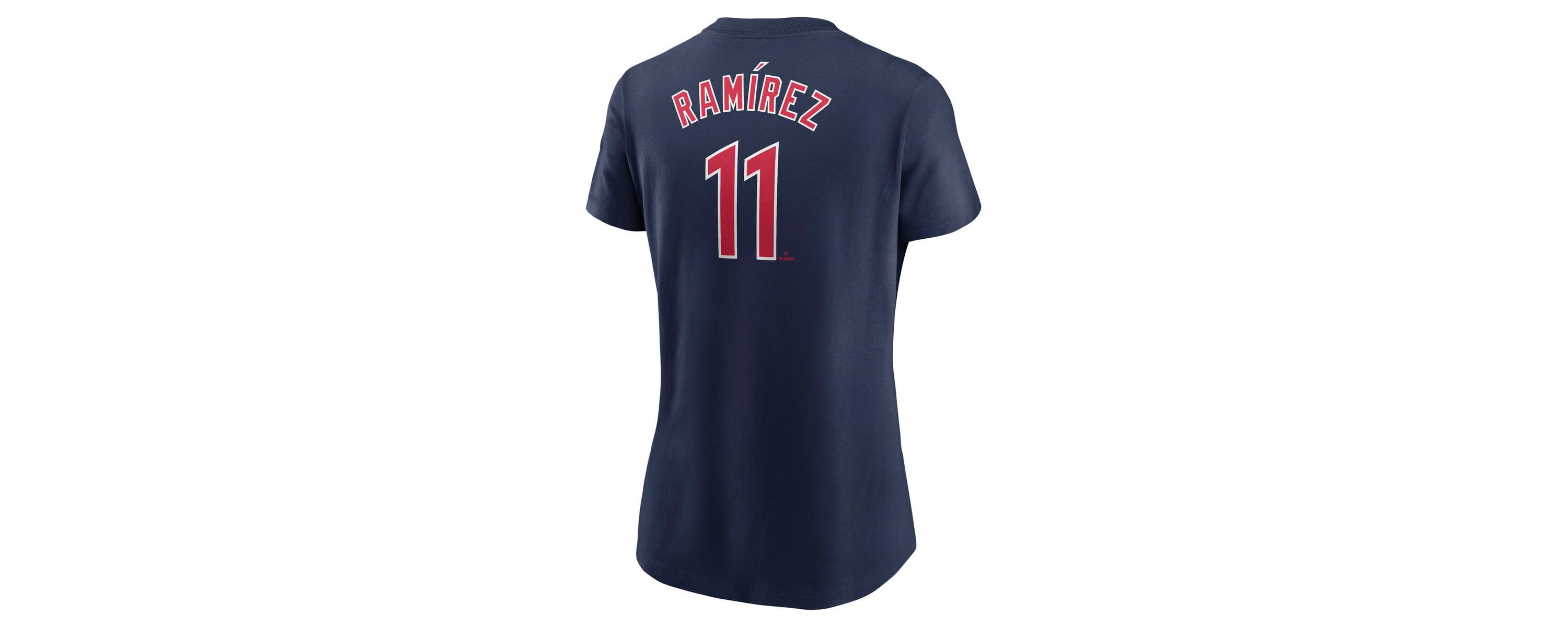 MLB Nike Jose Ramirez Cleveland Guardians Fuse Name & Number T-Shirt