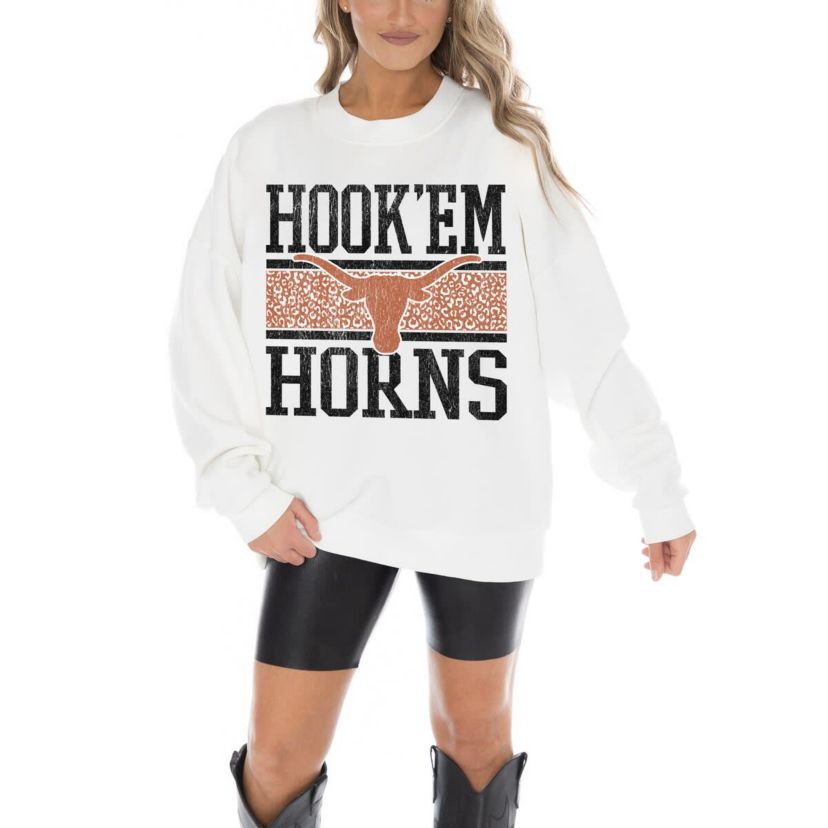 NCAA Texas Longhorns Fair Catch Pullover Sweatshirt