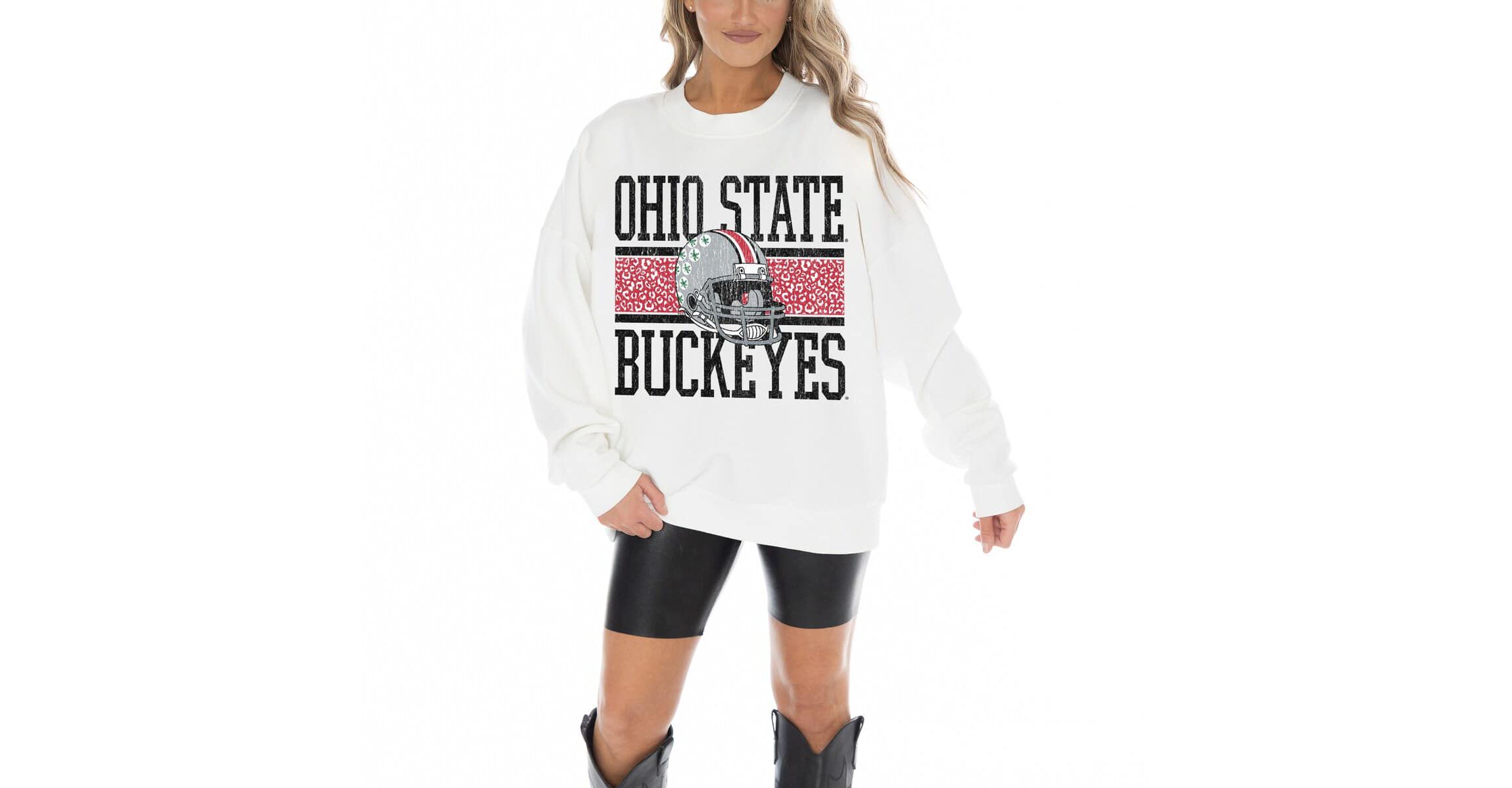 NCAA Ohio State Buckeyes Fair Catch Pullover Sweatshirt
