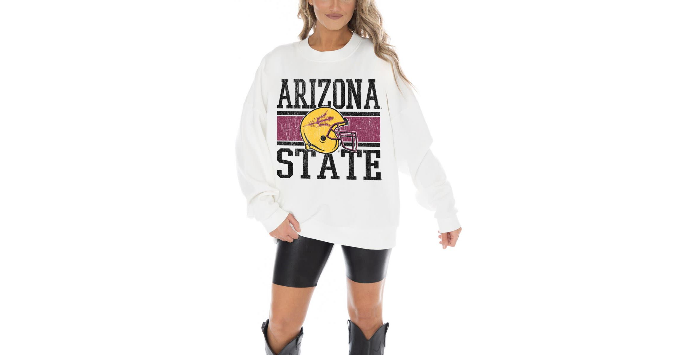 NCAA Arizona State Sun Devils Fair Catch Pullover Sweatshirt