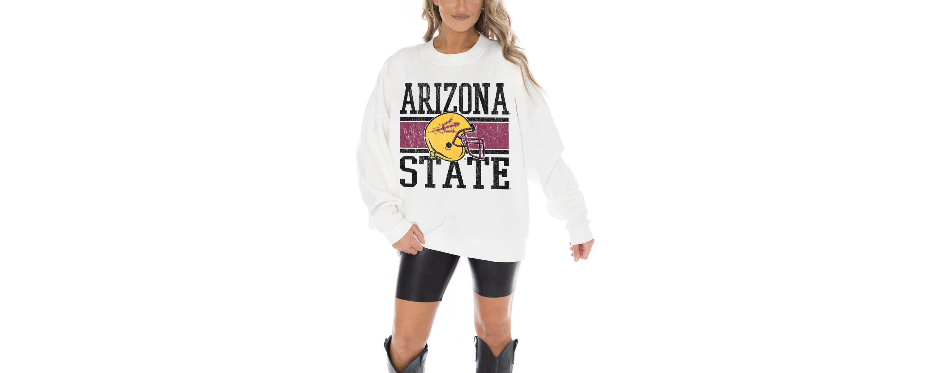 NCAA Arizona State Sun Devils Fair Catch Pullover Sweatshirt
