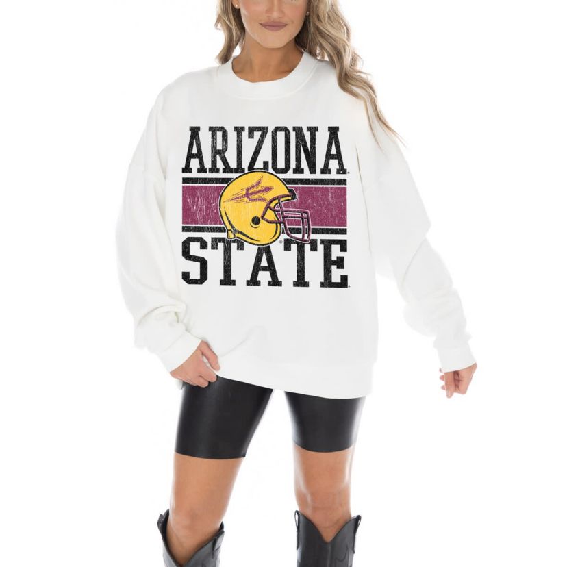 NCAA Arizona State Sun Devils Fair Catch Pullover Sweatshirt