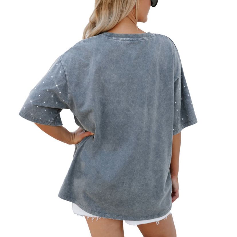 Alabama Crimson Tide NCAA Alabama Tide On the Ball Oversized T-Shirt
