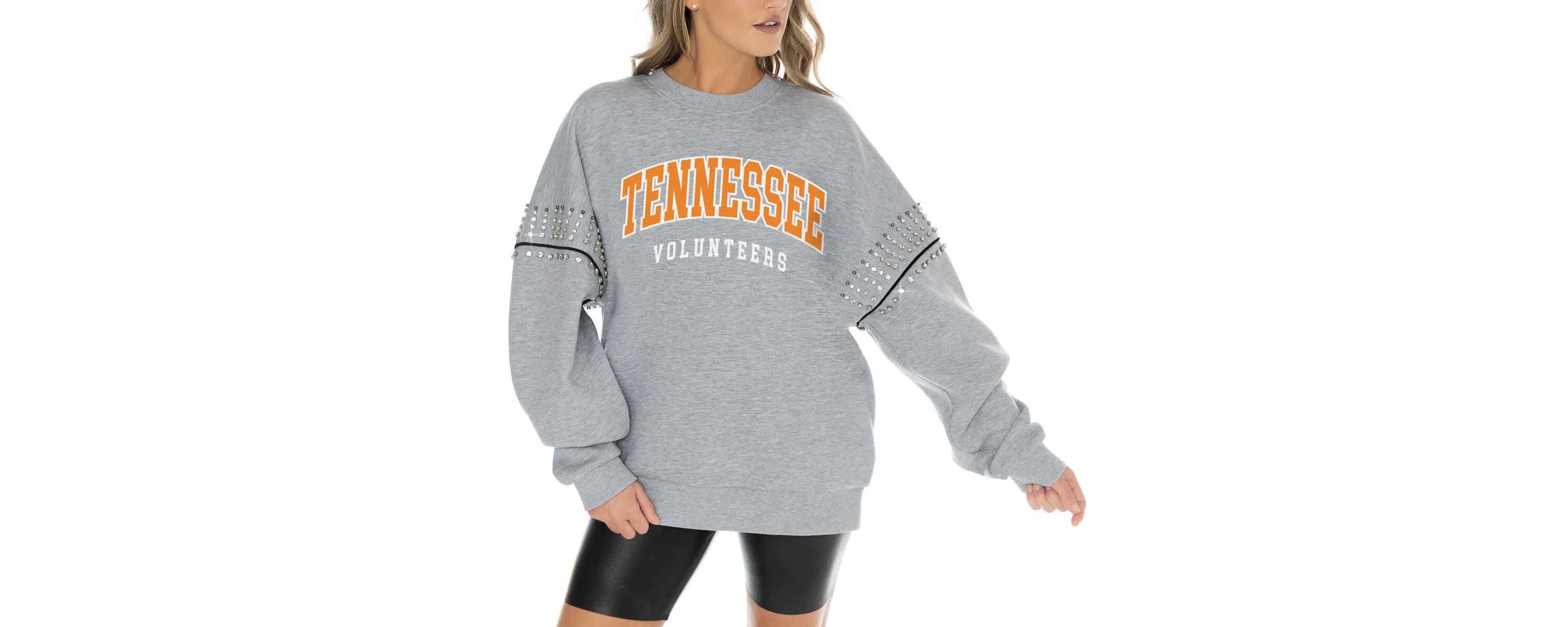 NCAA Tennessee Volunteers Competitive Edge Oversized Fleece Pullover Sweatshirt