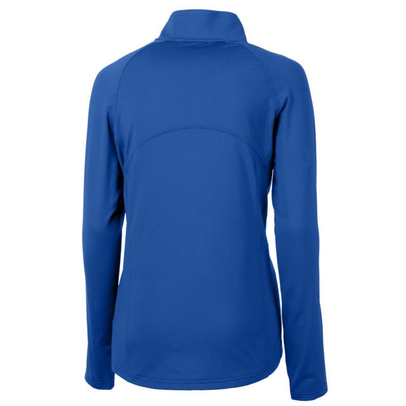 Duke Blue Devils NCAA Duke Devils DryTec Adapt Eco Knit Stretch Recycled Raglan Half-Zip Top