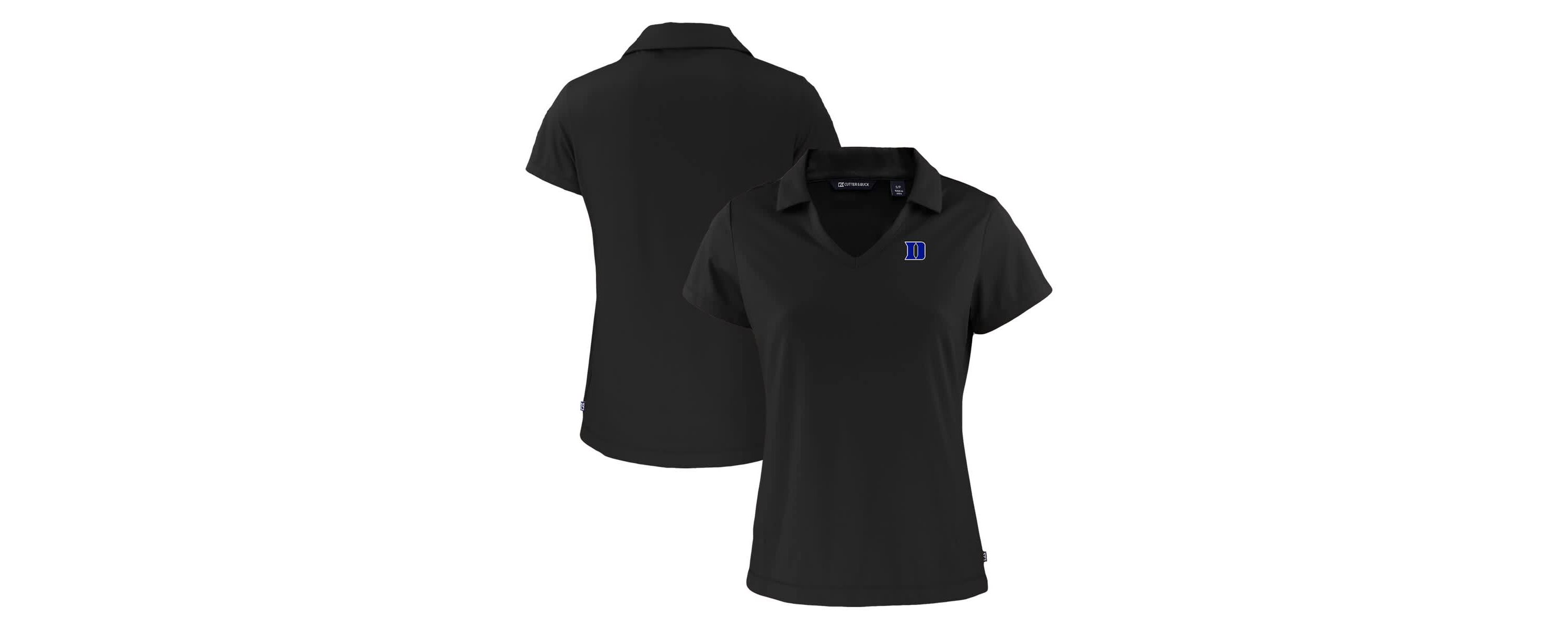 Duke Blue Devils NCAA Duke Devils Daybreak Eco Recycled V-Neck Polo