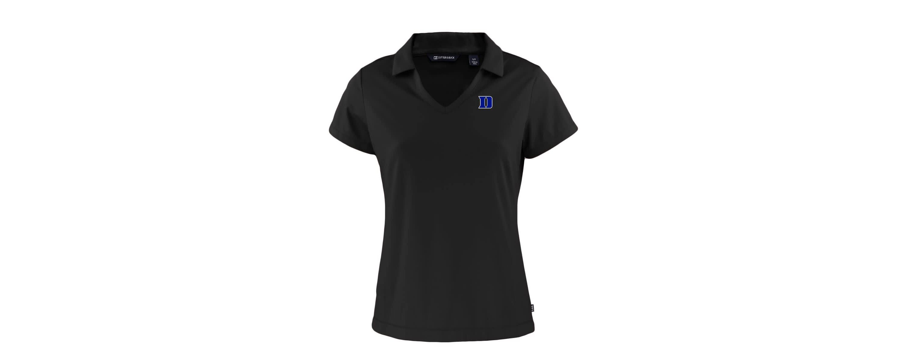 Duke Blue Devils NCAA Duke Devils Daybreak Eco Recycled V-Neck Polo