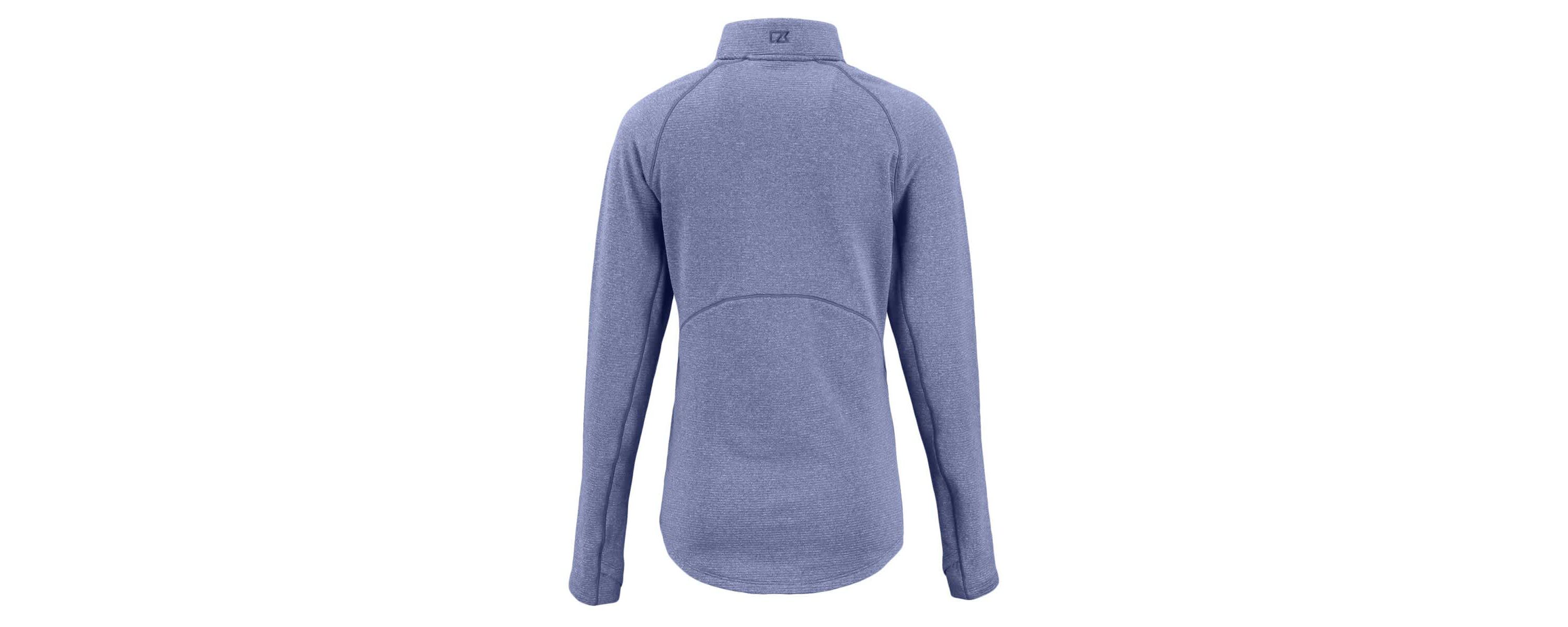 Duke Blue Devils NCAA Duke Devils Peshastin Eco Fleece Recycled Half-Zip Tri-Blend Jacket