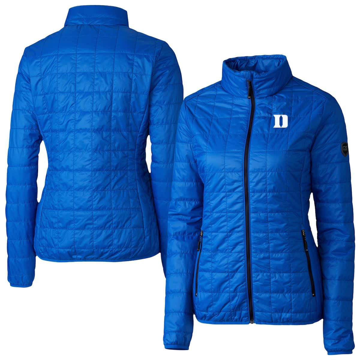 Duke Blue Devils NCAA Duke Devils Rainier PrimaLoft® Eco Insulated Full-Zip Hoodie Puffer Jacket
