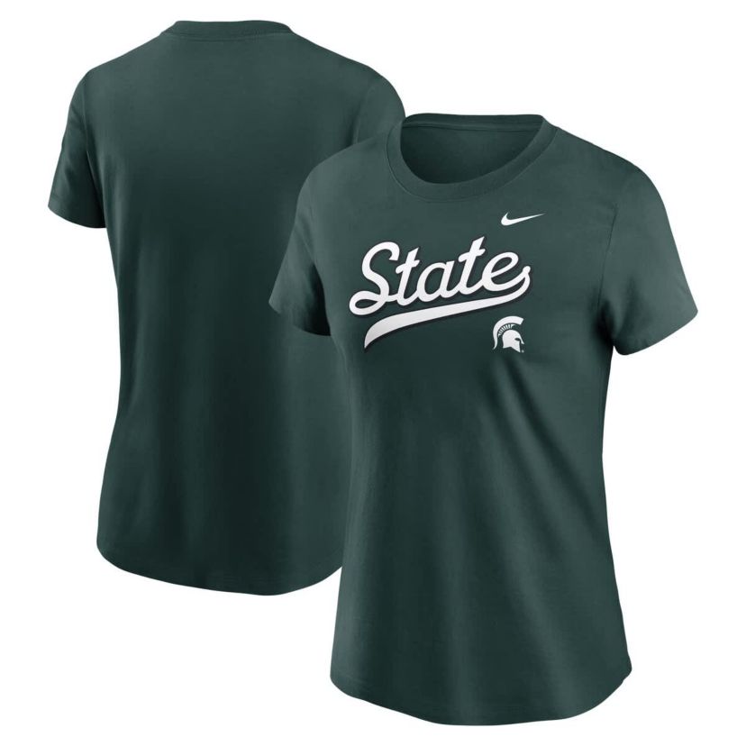 NCAA Nike Michigan State Spartans Local Script T-Shirt