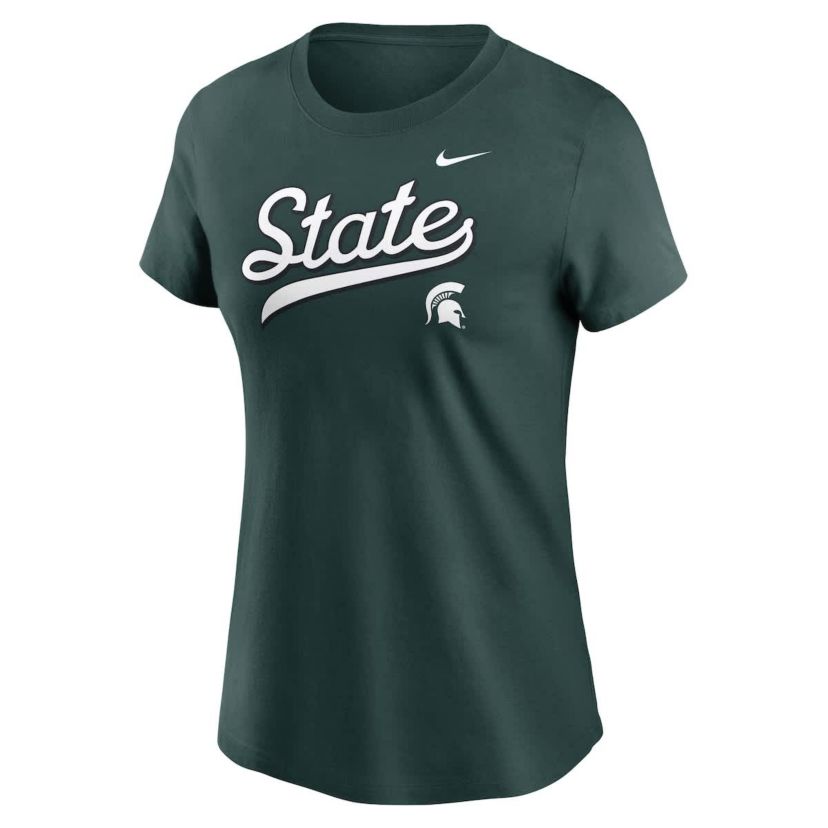 NCAA Nike Michigan State Spartans Local Script T-Shirt