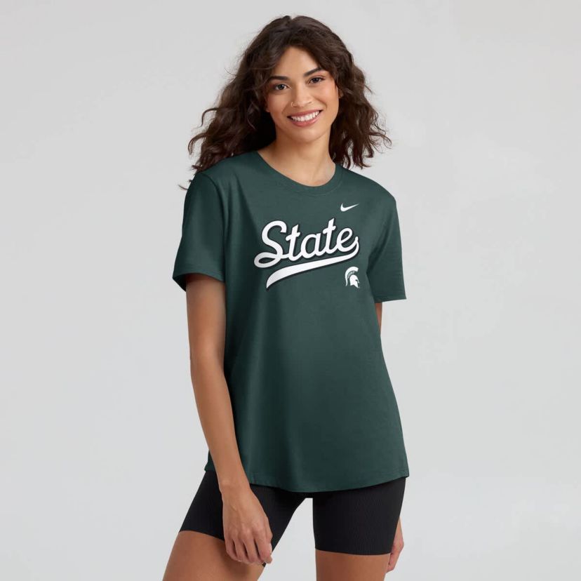 NCAA Nike Michigan State Spartans Local Script T-Shirt