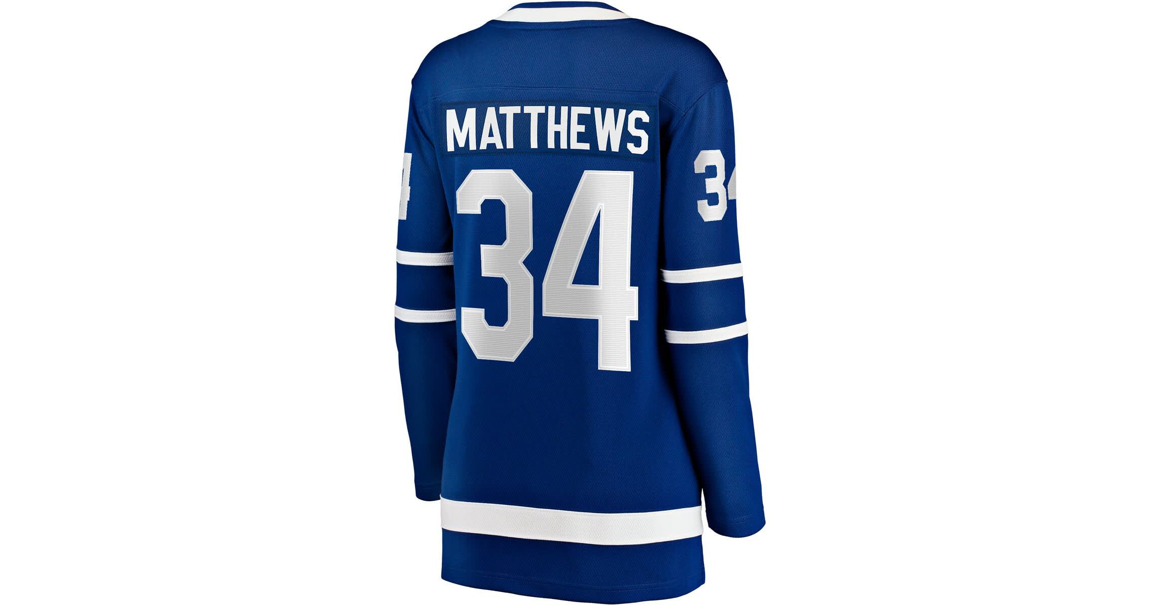 NHL Fanatics Auston Matthews Toronto Maple Leafs Captain Patch Home Breakaway Player Jersey