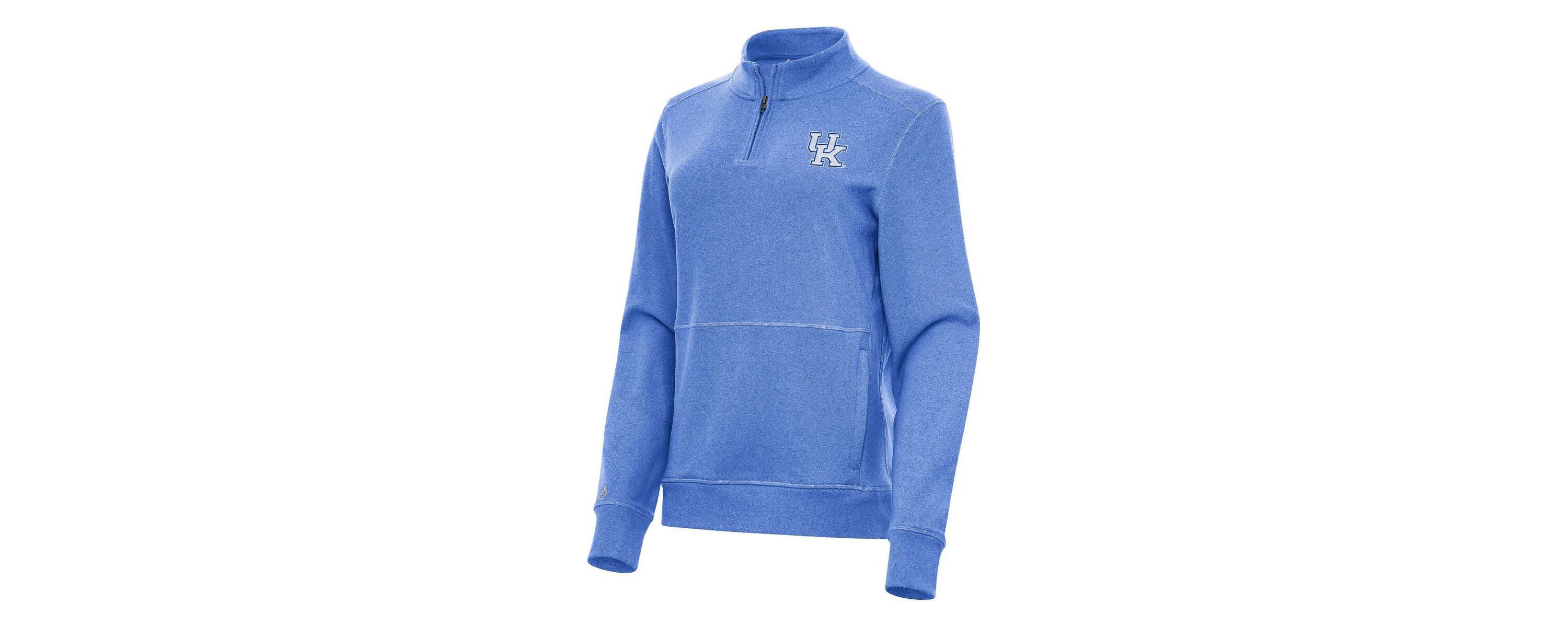 NCAA Kentucky Wildcats Crush Quarter-Zip Fleece Sweatshirt