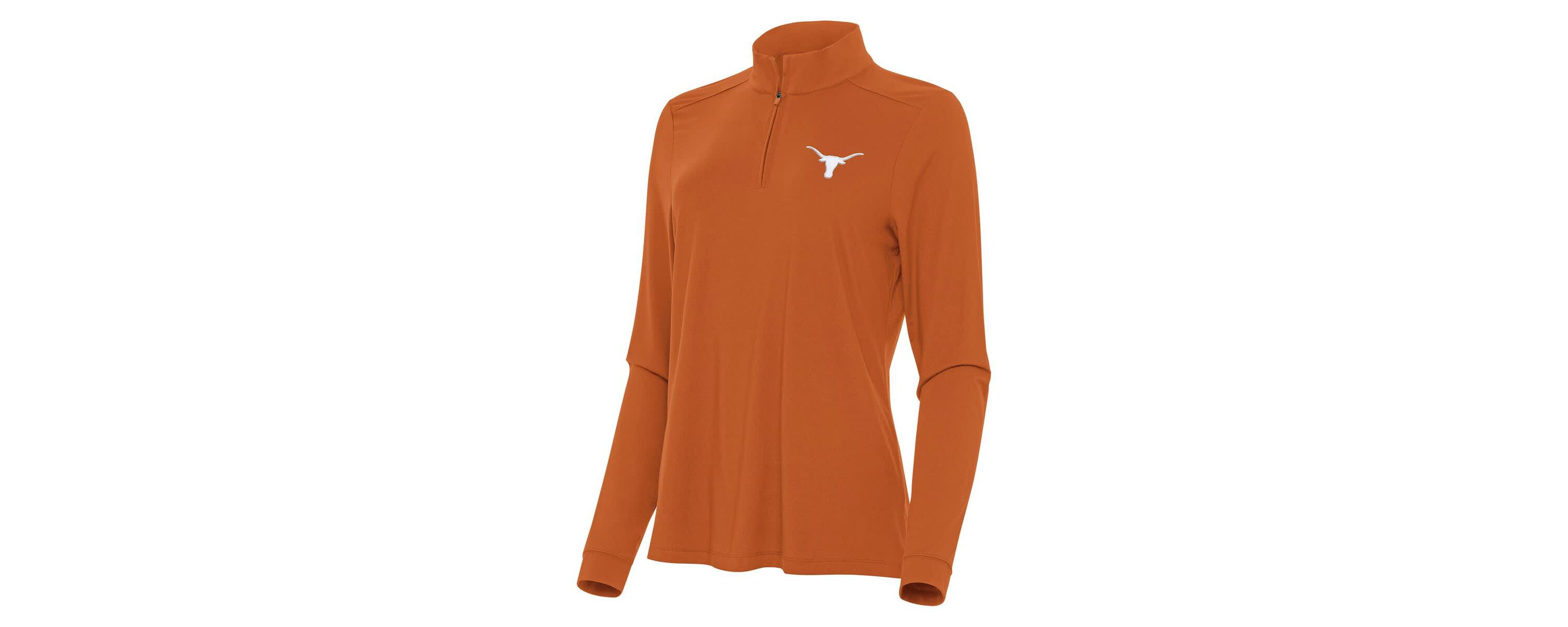 NCAA Texas Texas Longhorns Intent Quarter-Zip Top