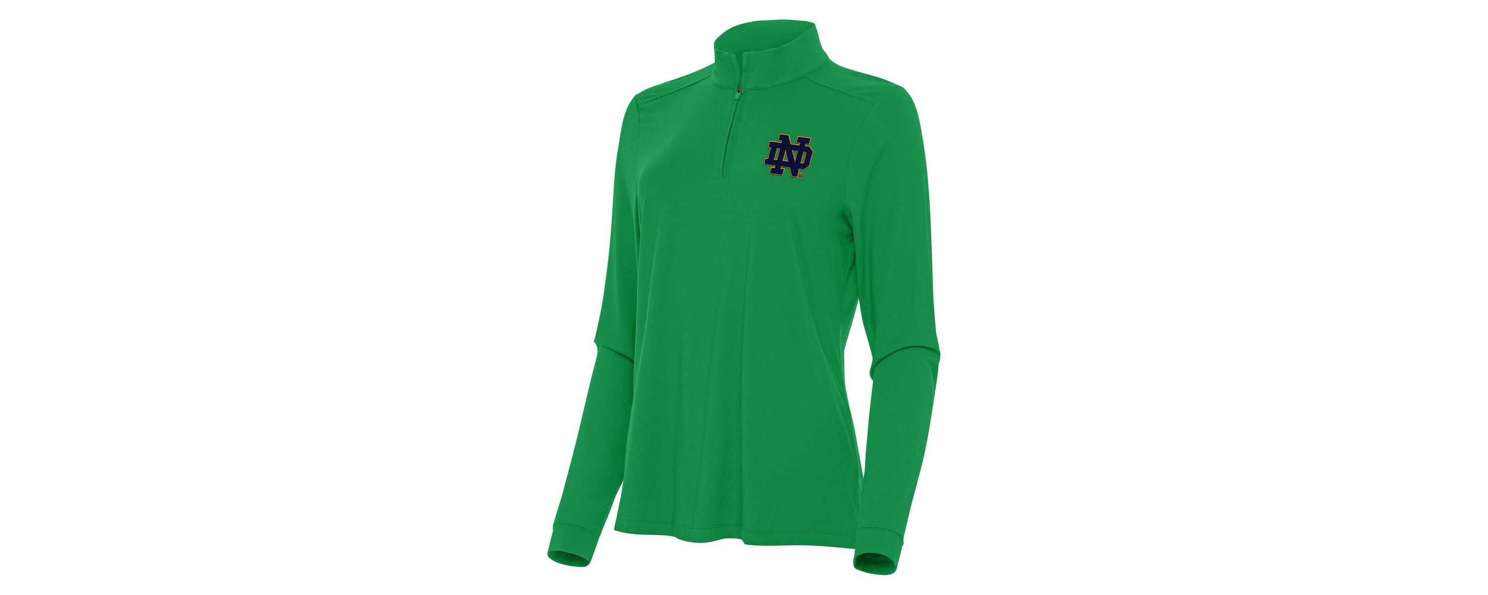 NCAA Notre Dame Fighting Irish Intent Quarter-Zip Top