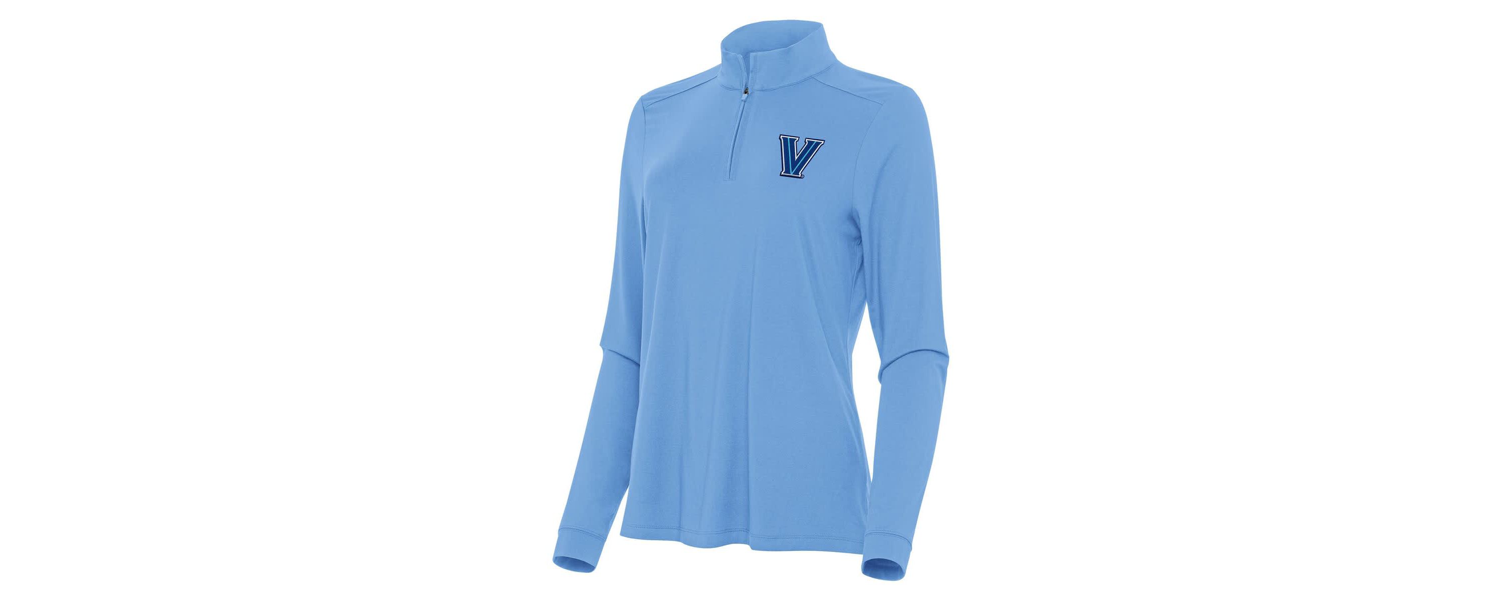 NCAA Powder Villanova Wildcats Intent Quarter-Zip Top