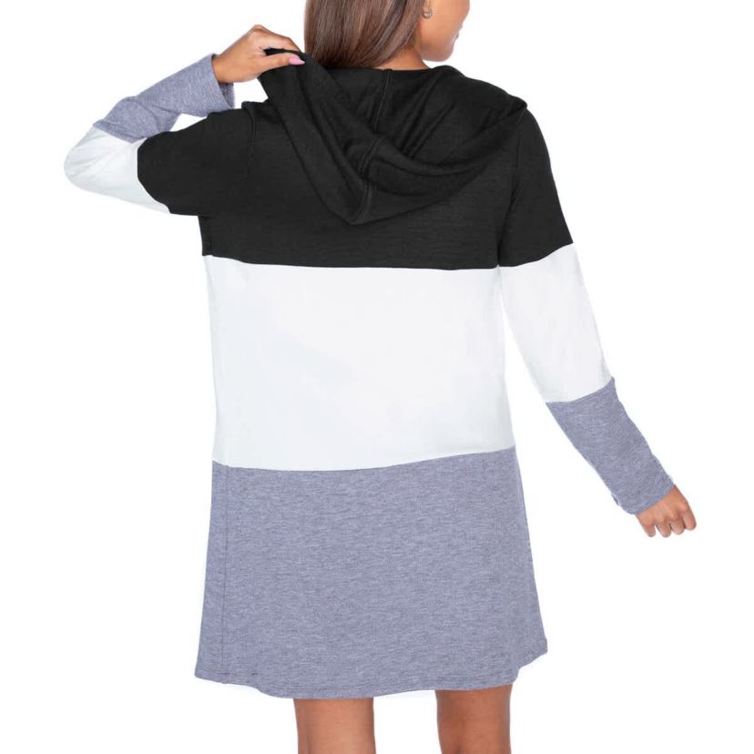 NCAA Georgia Bulldogs Colorblock Hooded Cardigan